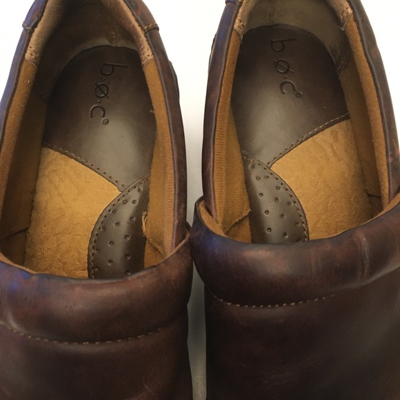 B.O.C Born Brown Women’s Leather C45723 Clogs/Shoes - Picture 10 of 15